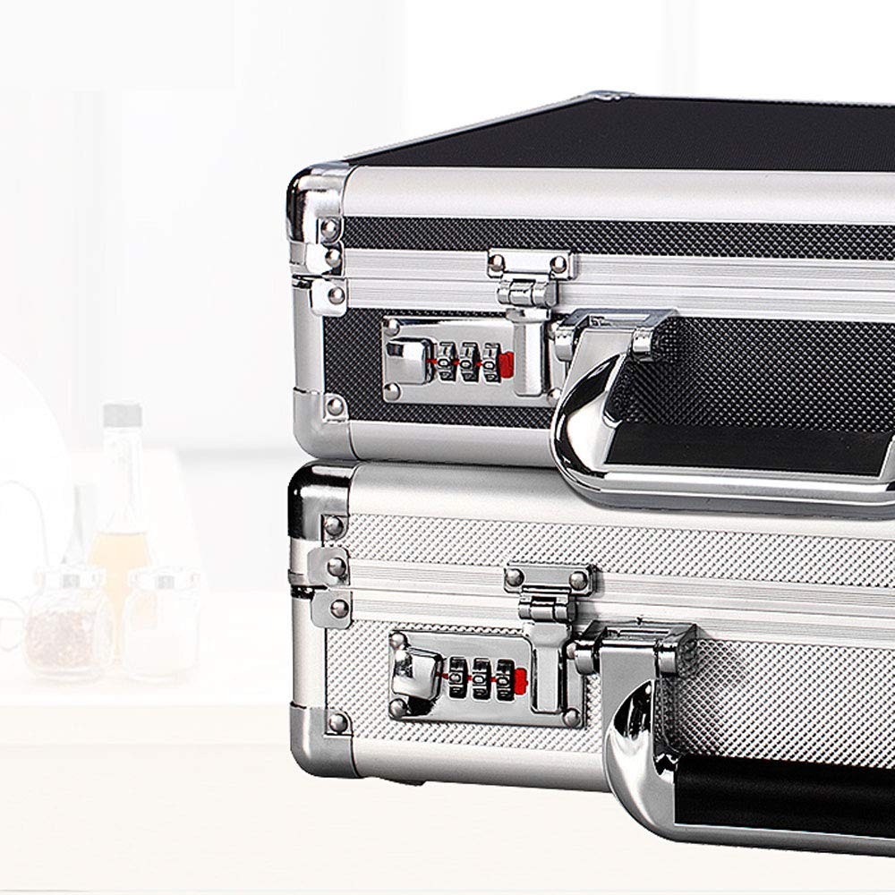 2PCS 3-Digit Combination Lock Tool Box Luggage Briefcase Replacement Silver