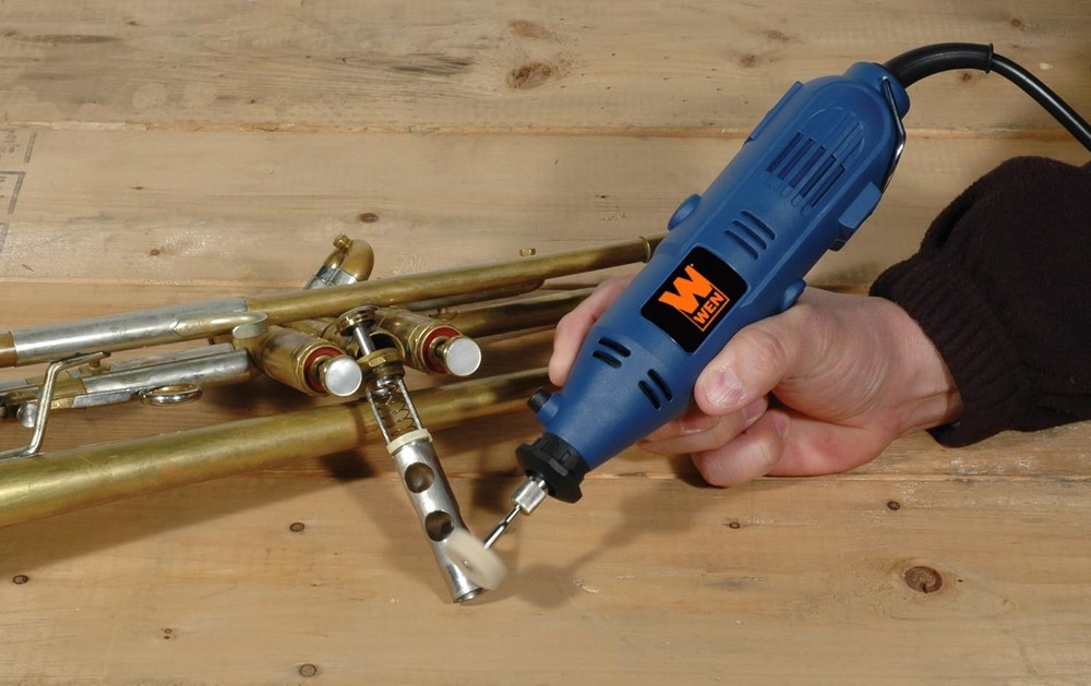 WEN Variable Speed Rotary Tool Kit Dremel Rotary Grinder Cutter with Flex Shaft