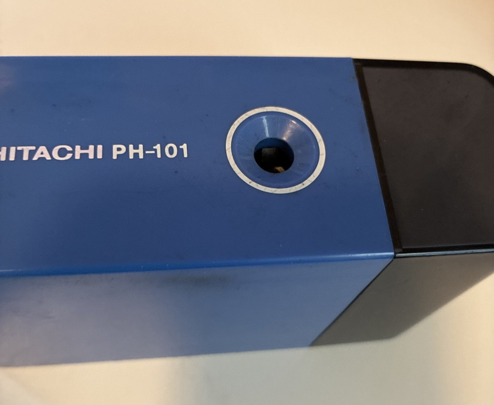 Vintage Hitachi PH-101 Blue Cordless Pencil Sharpener Tested Working