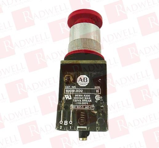 ALLEN BRADLEY 800MR-D6D2 / 800MRD6D2 (USED)