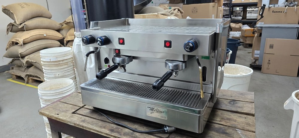 Futurete 2 Group Semi Automatic Commercial  Espresso Cappuccino Machine Handmade