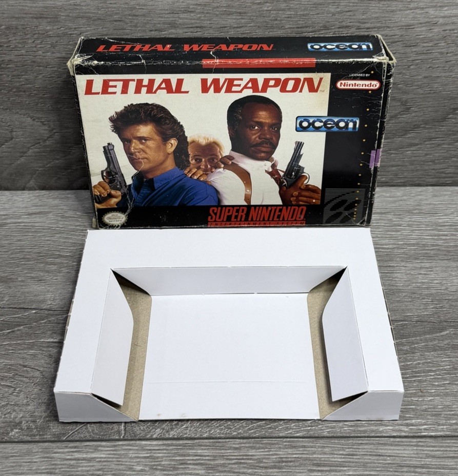 Lethal Weapon (Super Nintendo | SNES) Authentic BOX ONLY