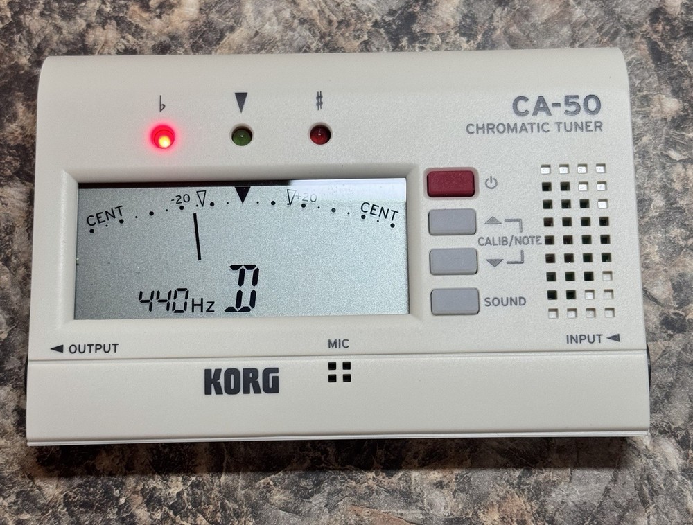 Korg CA50 Chromatic Tuner - Latest Model
