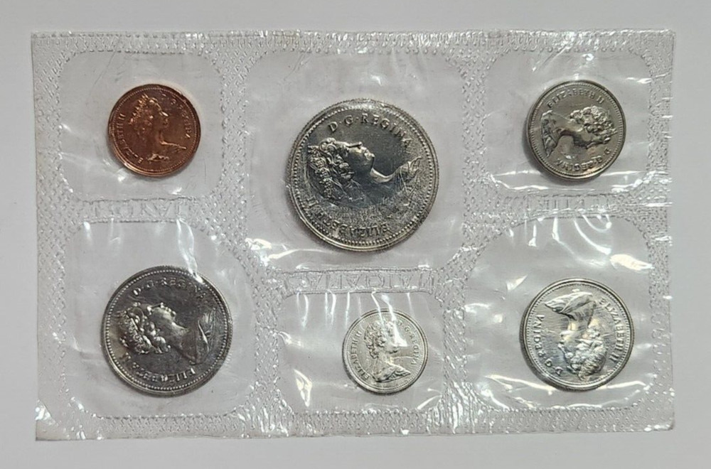 1981 CANADA UNCIRCULATED COIN SET MINT SET