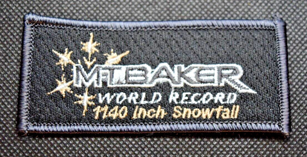 Mt Baker Washington Ski Patch Vintage