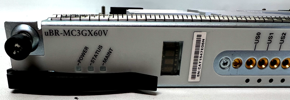 Cisco UBR-MC3GX60V V02 Broadband Processing Engine