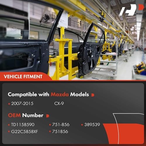 Electric Power Window Regulator with Motor Compatible Front Passenger (RH)