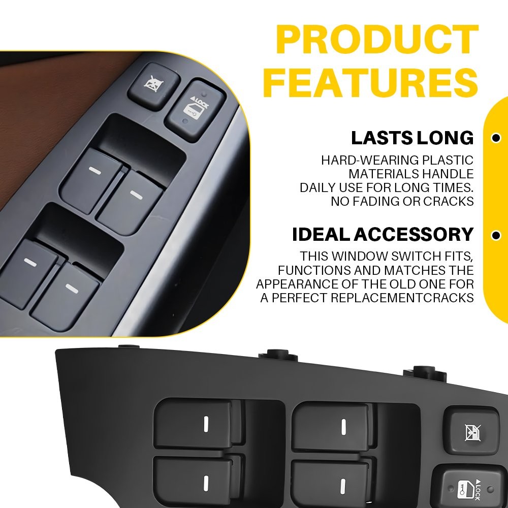 For Kia Forte 2010-2013 Front Power Driver Side Control Window Master Switch