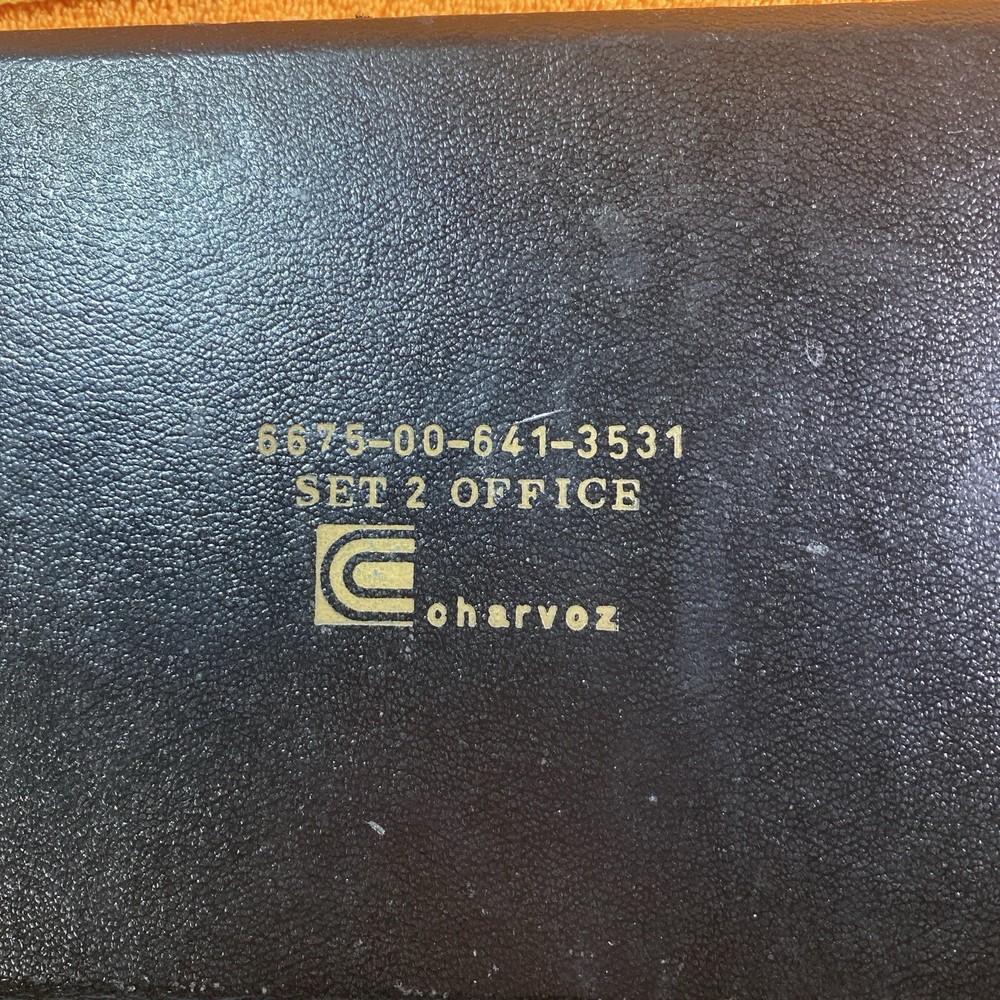Coharvoz 6675-00-641-3531 Drafting Set Collectible Drafting Tools