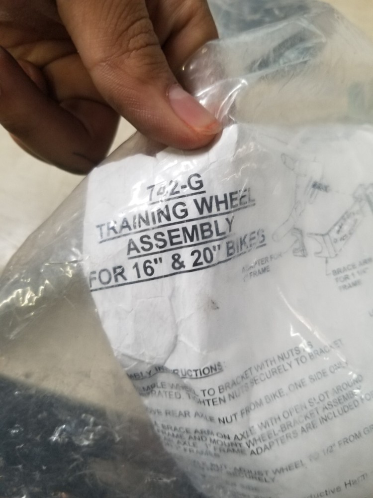 Wald 742-G Training Wheel Assembly