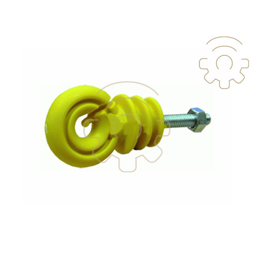 Iron Screw Insulator for Electrified Fences