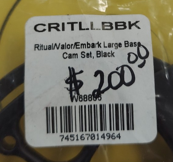 Elite archery replacement cams Ritual, Valor, Embark Large Base Cam set Black