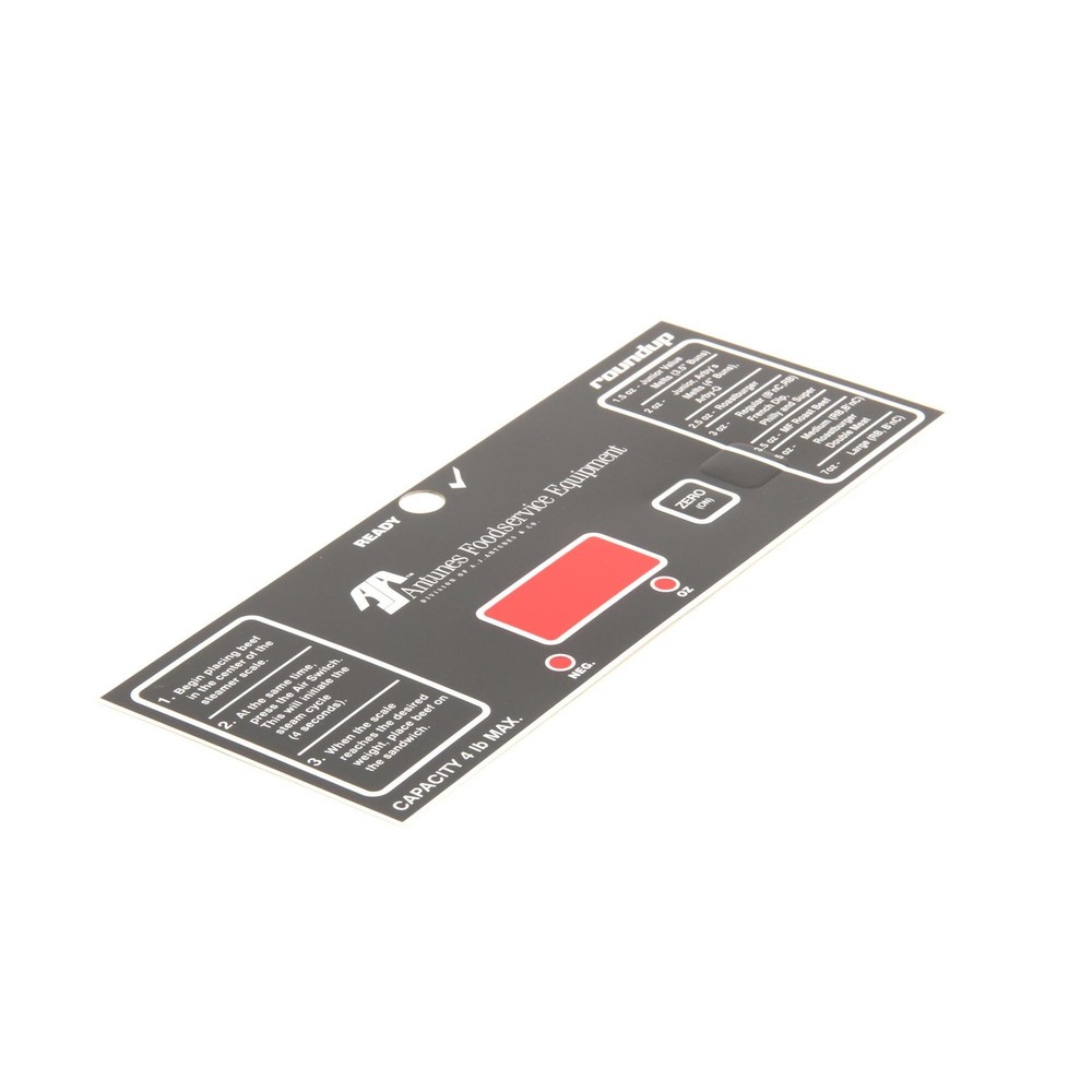 Antunes Overlay, Front Panel 1001140 - Genuine OEM Replacement Part