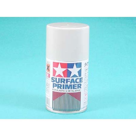Tamiya Surface Spray Primer Gray TAM87026 Lacquer Primers & Paints