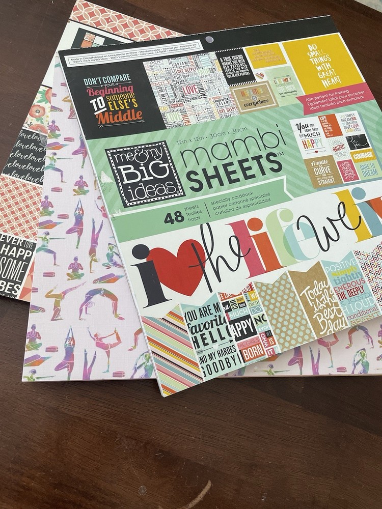 Scrapbooking Multicolor Cardstock Paper