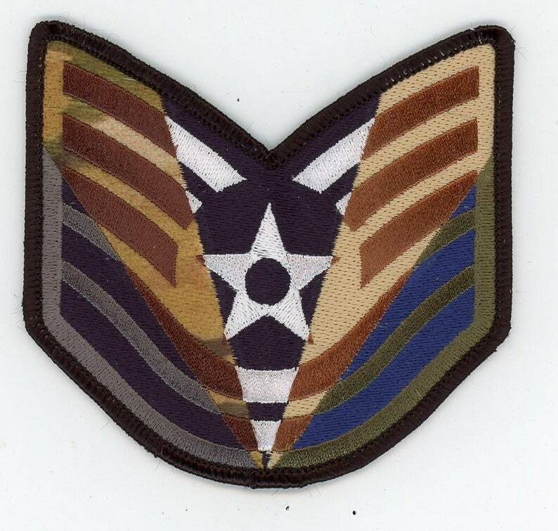 NEW ! 5 COLOUR ? Multi Uniform Rank Patch