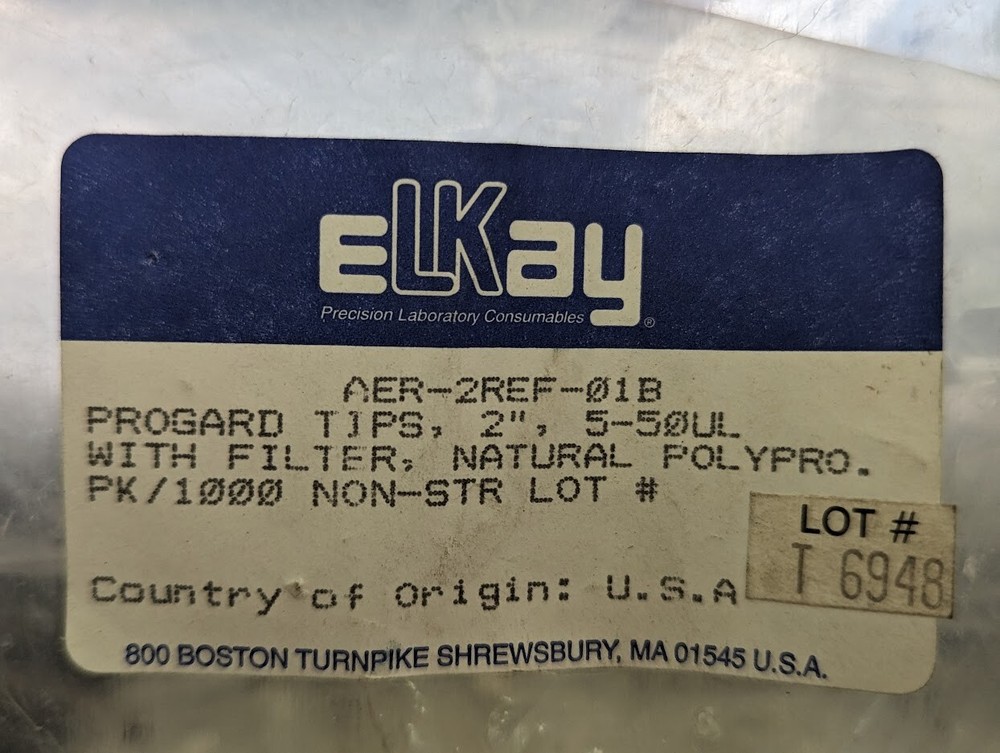 PROGARD 2" 5-50ul BULK 1,000 - AER-2REF-01B