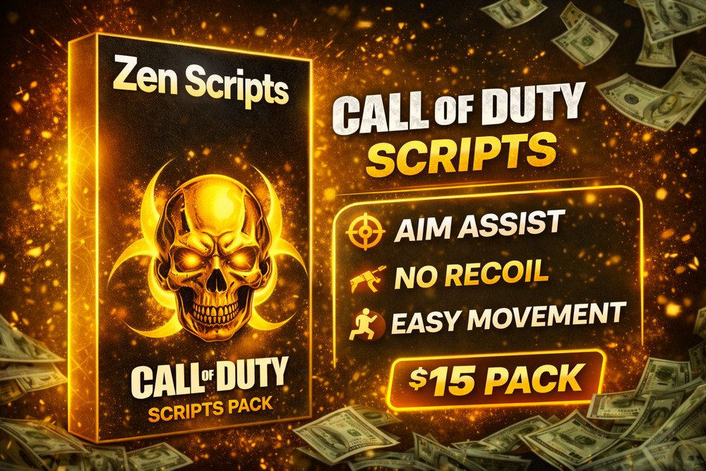 🔥 COD BO7 Zen Scripts FULL Package | Aim Assist 🎯 No Recoil 🔫 Easy Movement ⚡