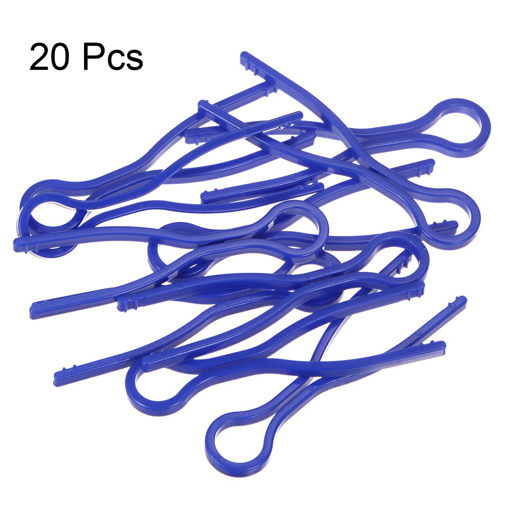 Plastic Bobbin Thread Holders 20pcs Spools Bobbin Buddies Set, Blue