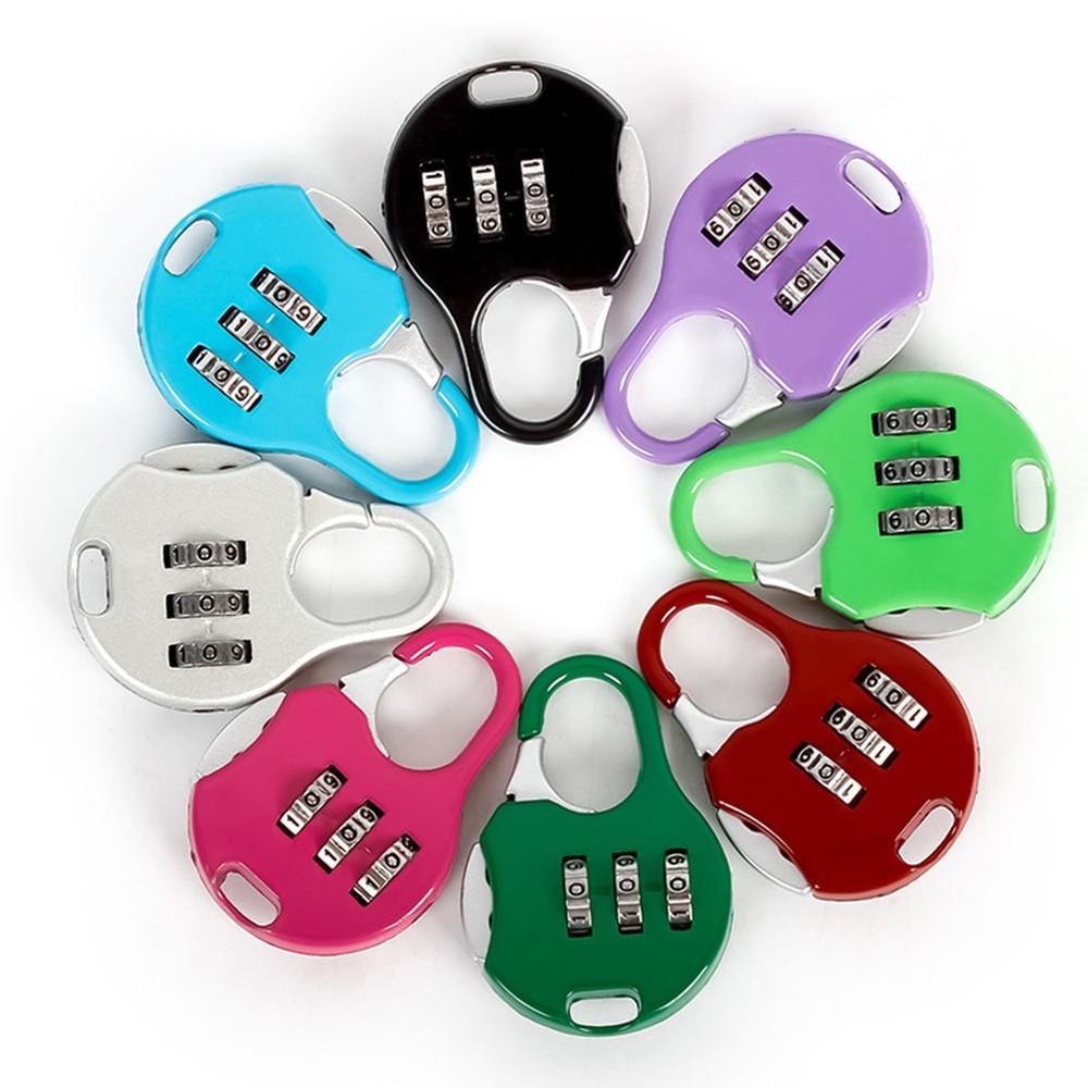 10 Pcs Customs Password Lock Keyless Padlock Combination for Suitcase