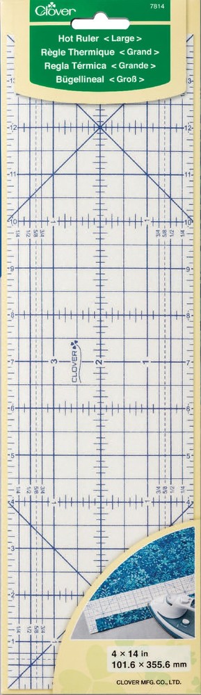 Clover Hot Ruler Large 14"X4"-
