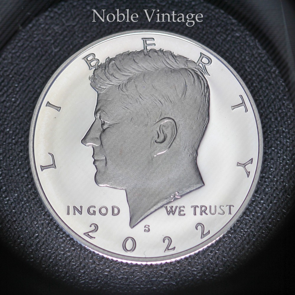 2022 S Proof Kennedy Half Dollar - From a Clad Proof Set
