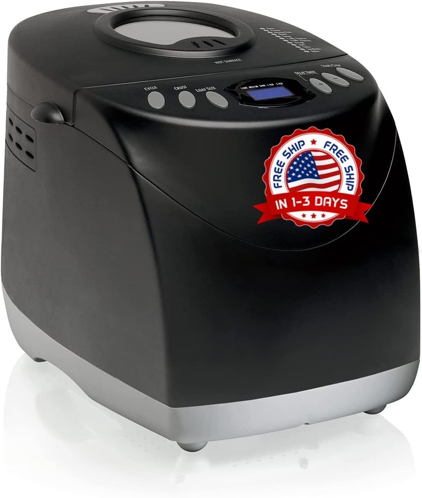 Maquina Para Hacer Pan Digital Bread Maker 2 Libras 12 Programas Rapido Facil