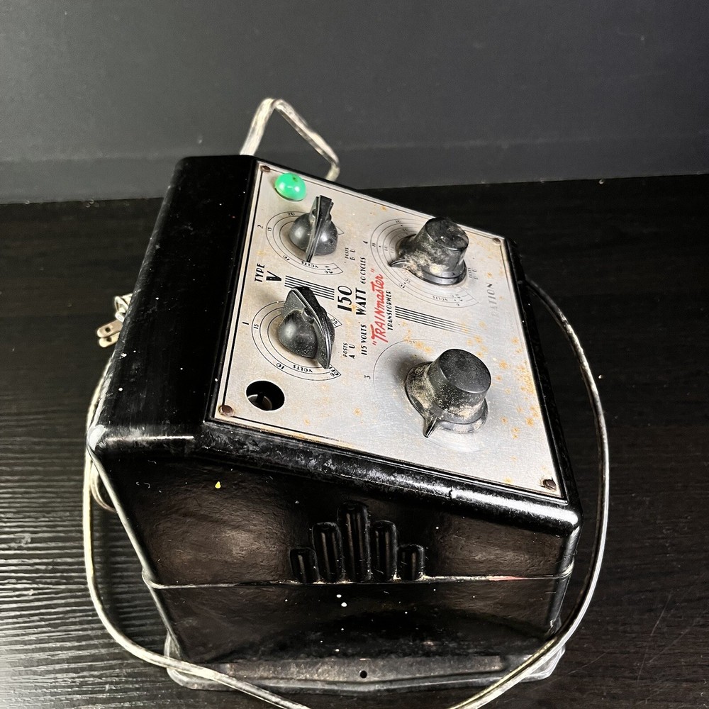 Lionel 150 Watt Type V Trainmaster Transformer In Original Box Untested