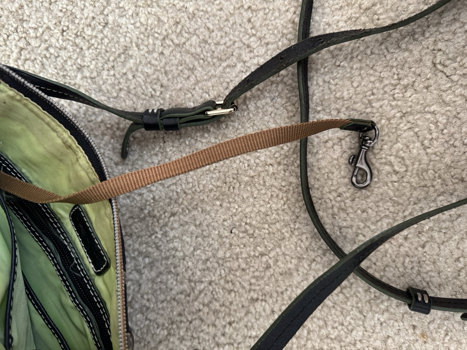 Disney Dooney & Bourke Haunted Mansion Portraits Shopper Crossbody Bag Purse