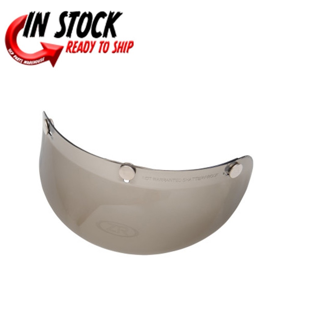 Z1R Fits 3-Snap Bubble Visor - Smoke ZR-201