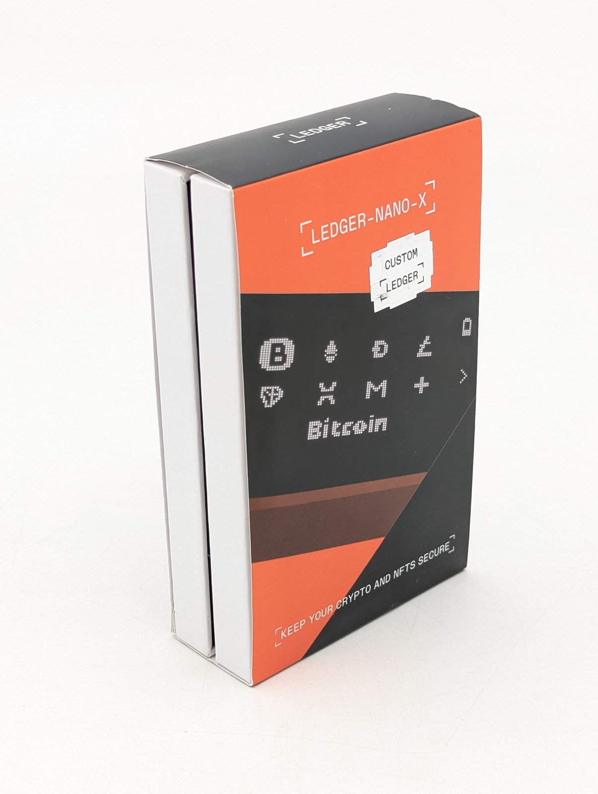 Ledger Nano X Cryptocurrency Hardware Wallet Onyx Black *PERSONALIZED*