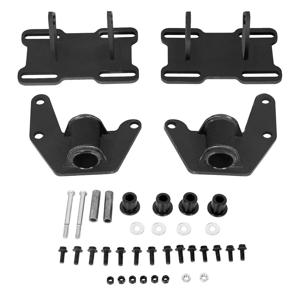 LS Conversion Engine Swap Mounts Adjustable w/ Hardware For GM Body 1978-1988