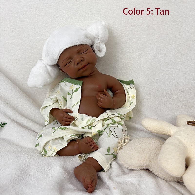 19.68'' solid silicone doll silicone reborn doll silicone boy doll toys gifts