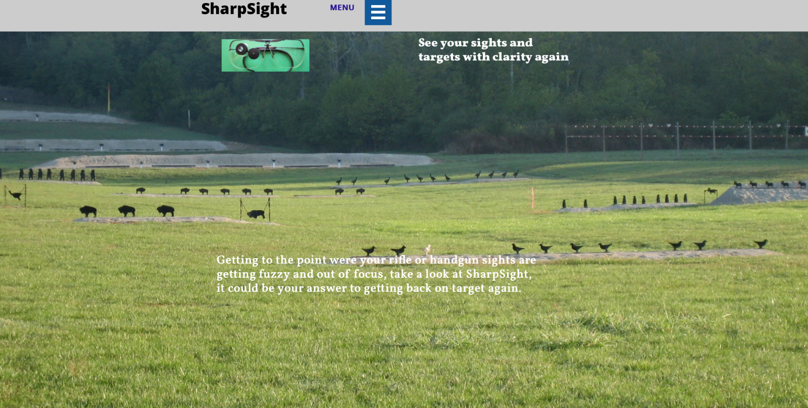 SharpSight Shooter's Glasses Optic aid