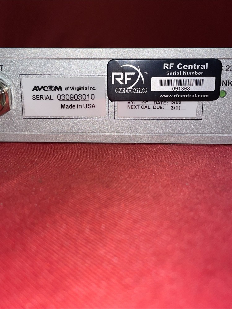 Avcom RSA-3000N Remote Spectrum Analyzer