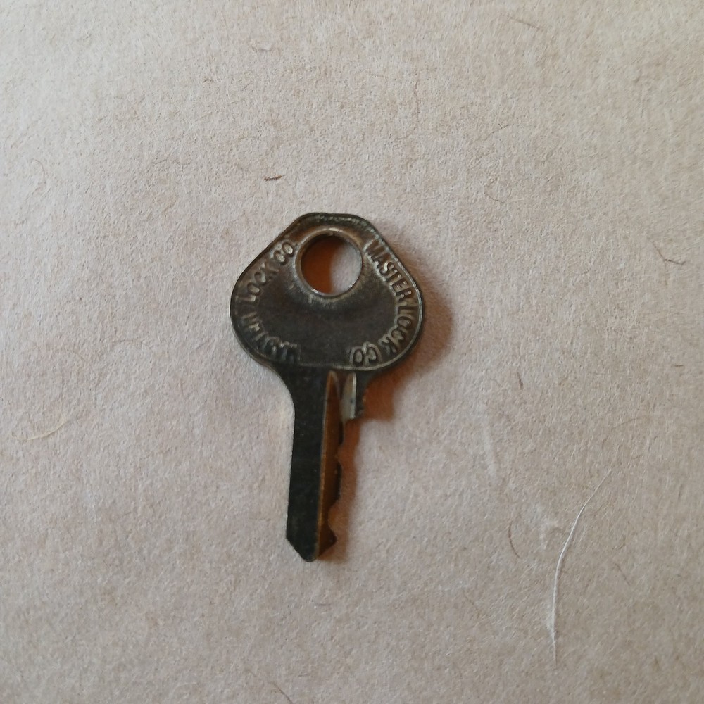 Vintage Master Padlock & Key