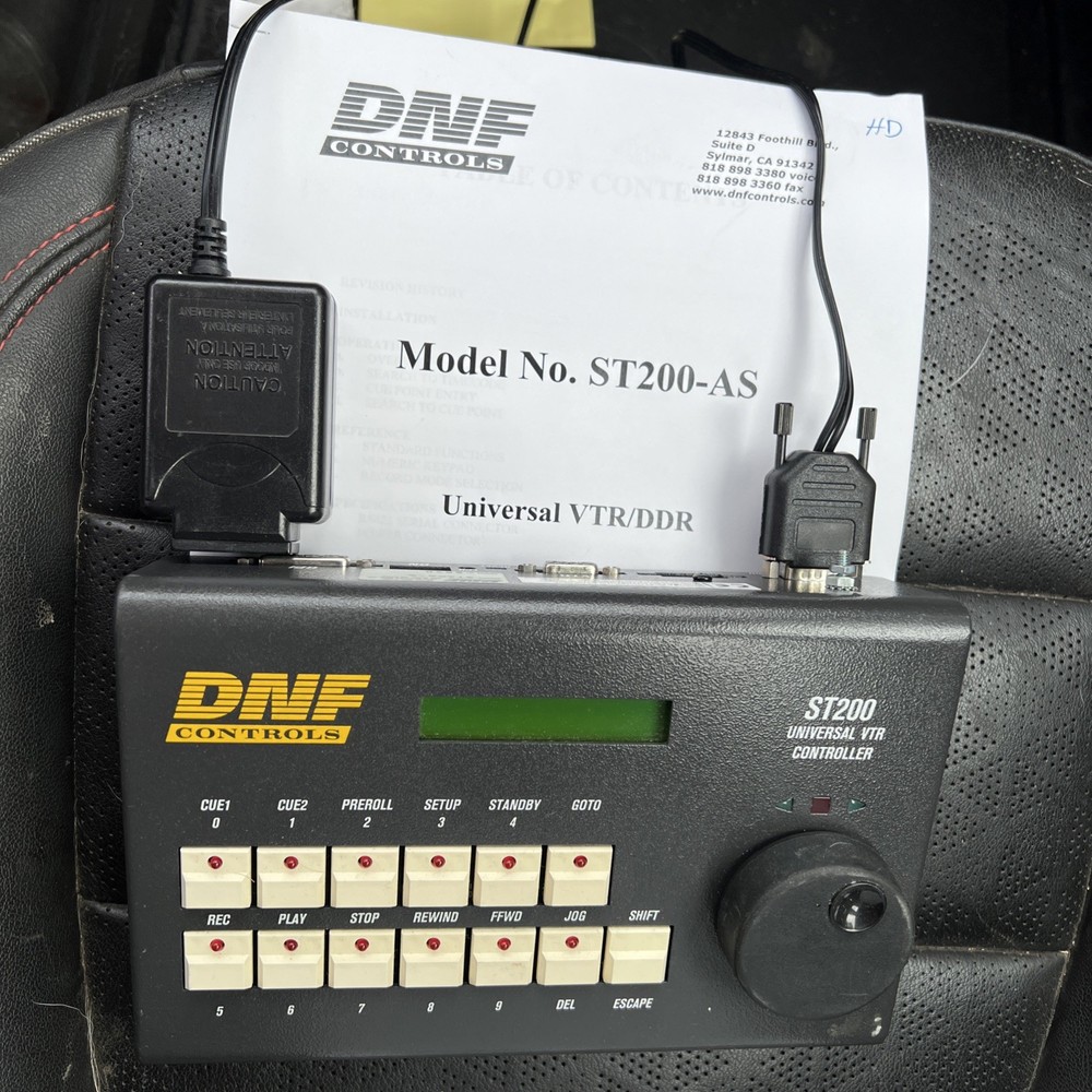 DNF Industries Universal VTR Controller ST200-AS