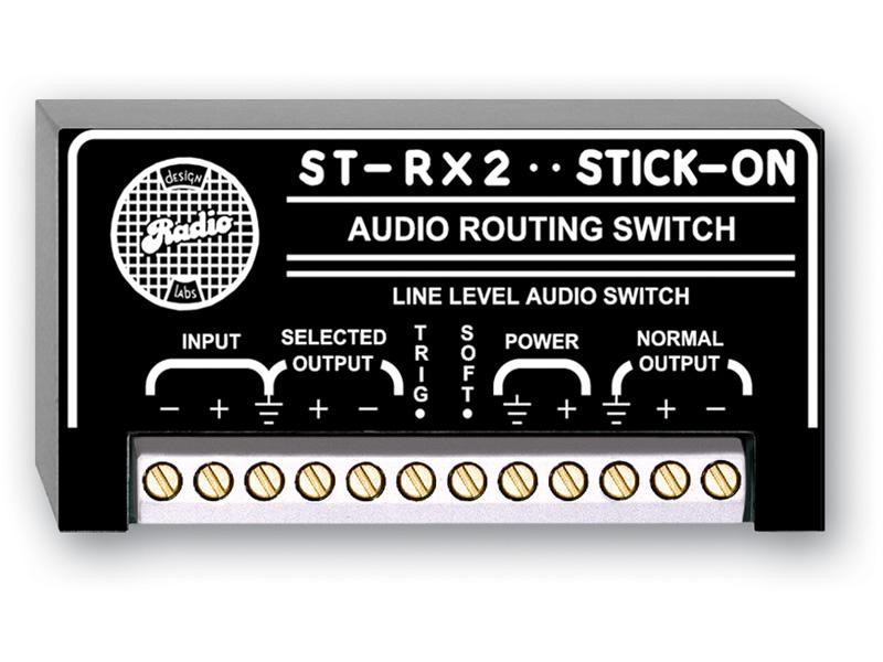 RDL ST-RX2 1x2 Audio Routing Switcher