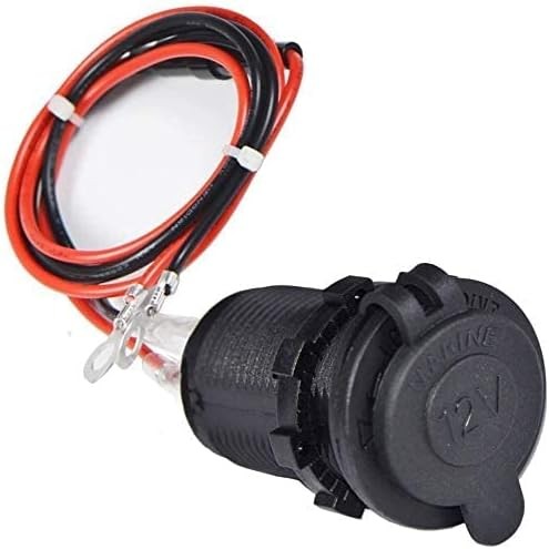 12V Car Cigarette Lighter Socket Waterproof and Dustproof plug socket for Car