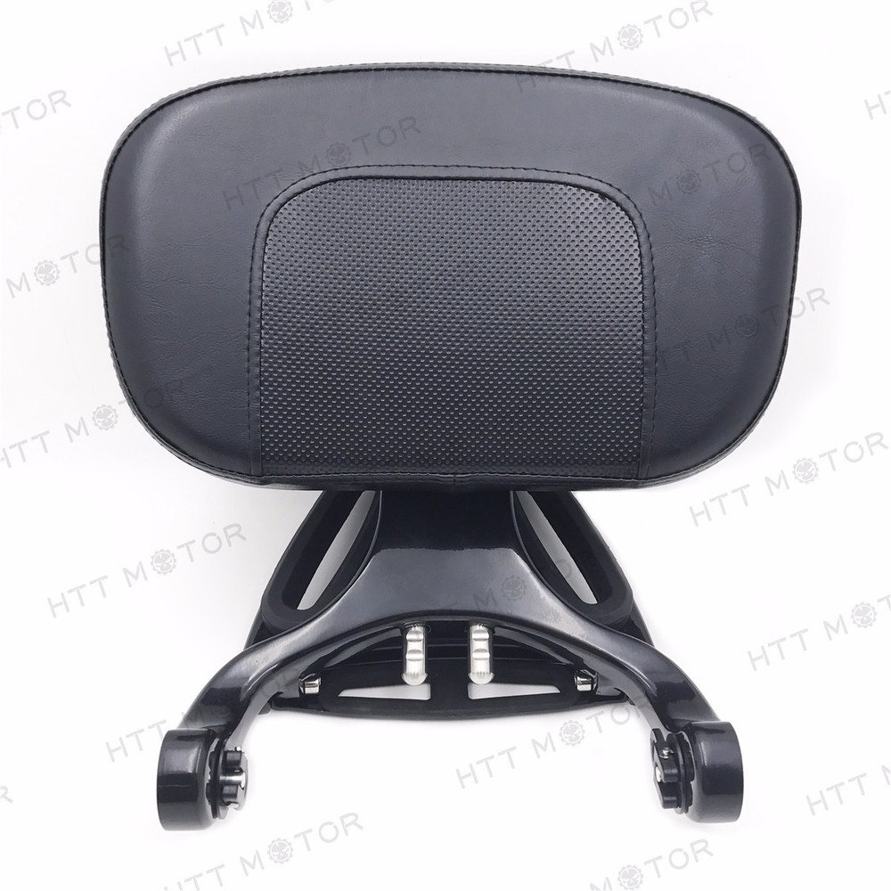 Low Mount Kit & Multi-Purpose Driver Passenger Backrest For 14-17 Harley Touring
