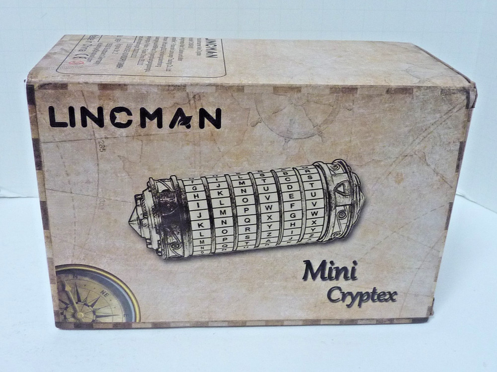 Da Vinci Code Mini Cryptex - Interesting Creative Romantic Birthday Gift
