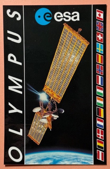 ESA OLYMPUS STICKER DECAL
