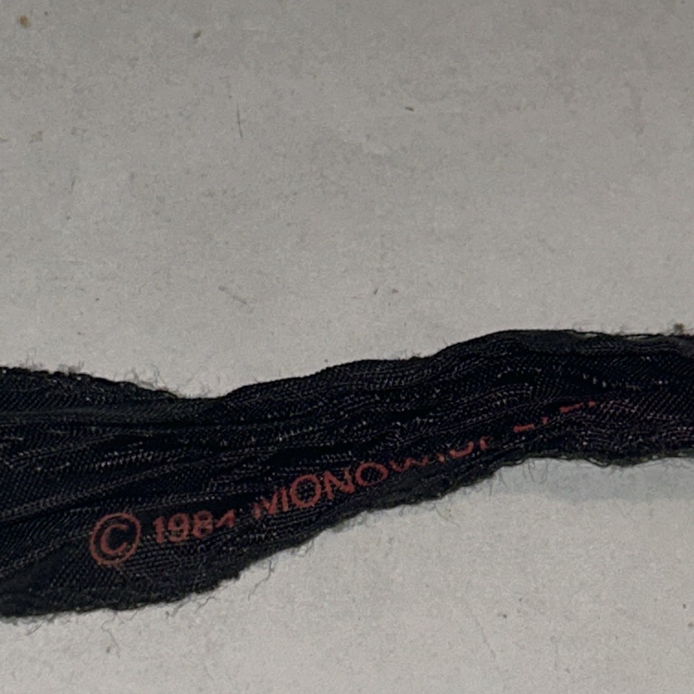 VTG Ozzy Osbourne 1984 HEADBAND SPEAK OF THE DEVIL - RARE - Bat Logo