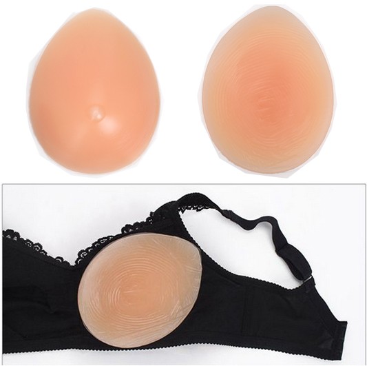 Silicone Breast Forms Bra Mastectomy Prosthesis Insert Pad 1 Pair