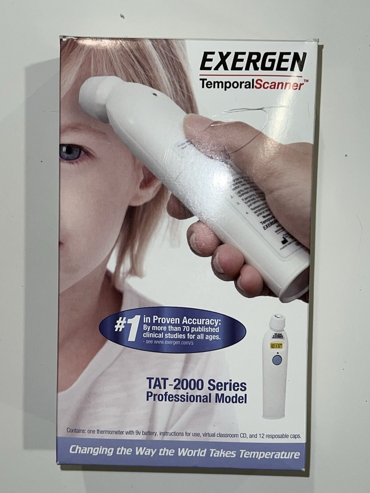 Exergen Temporal Scanner Thermometer Professional Series TAT-2000