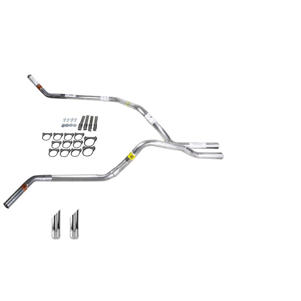 Ram 07-08 dual exhaust 2.5 pipe No Muffler  SW Tip Corner exit