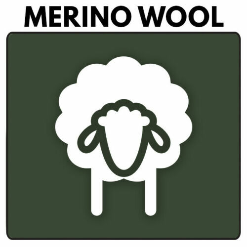 Jefferies Socks Mens Merino Wool Military Combat Over the Calf Boot Socks 6 Pair