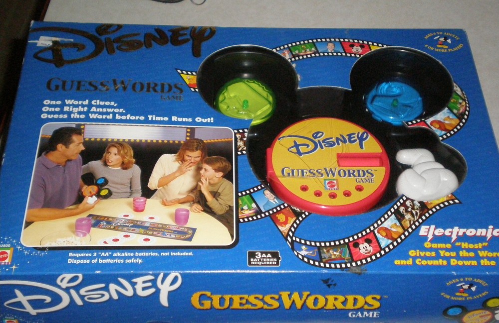 Disney Guess Words  NEW