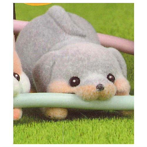 Cable Biter Flocked Fuzzy Dog Yell 1-Inch Mini-Figure