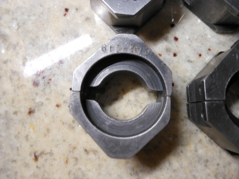 (7) CRIMP DIES, AMP 601440 CAB, CAK, CAN, COMPRESSION CRIMPER